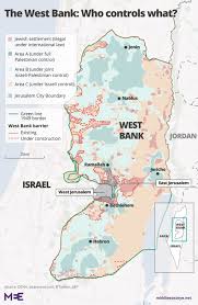 west bank map shows jerusalem, northern dead sea, adjacent west bank and amman, jordan west bank (le monde diplomatique). Israeli West Bank Barrier Map