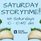 Saturday Storytimes event image