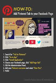 How To Add Pinterest App Tab To Facebook Business Page Brand Glow Up Facebook Business Business Pages Social Media Infographic