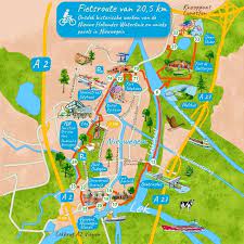Imposante hedendaagse en historische waterwerken 55 km 3 uur. Fietsroute Langs Parels Nhw In Nieuwegein Forten