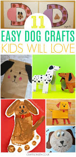 11 Super Easy Dog Crafts For Kids Animal Crafts For Kids Dog Crafts Puppy Crafts