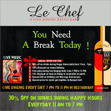 Pin By Le Chef Restaurant Bar On Need Break Beer Party Veg Restaurant Mocktail Party