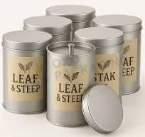 Tea Tin Canister