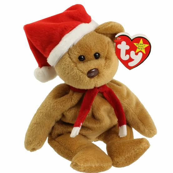 1997 Teddy (holiday) — Ty Beanie Baby bear
