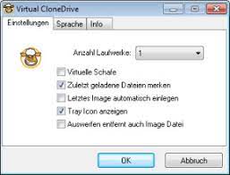 Este complemento de clonedvd se comporta como un lector de dvd físico, aunque en realidad se trate de un lector virtual. Virtual Clonedrive 5 5 2 0 Download Computer Bild