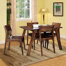 Easily sits 8 without anyone on the ends, perfect for a holiday or even just filling a space if an ordinary table isnt. Vylo Six Seater Wooden Dining Table Sleek 145 X 90 X 77 Get Upto 35 Discount On Sheesham Furniture