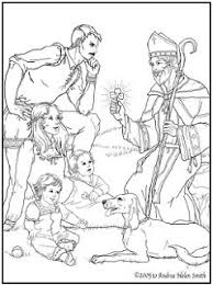 The holy family coloring page. Catholic St Patricks Day Coloring Pages