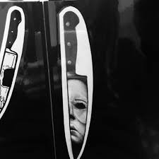 Contact us with a description of the clipart you are searching for and we'll help you find it. Tattoo Uploaded By Arron Lewis Michael Myers Knife Halloween Michaelmyers Horror Horrortattoo Tattoodesign Blackwork Knife 423972 Tattoodo