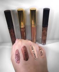 Comparison Of Kylie Cosmetics Metallic Lipsticks And Milani Amore Metallic Lipstick Milani Metallic Lipstick Metallic Lipstick Makeup Nails