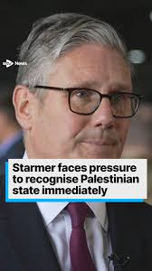 Starmer faces pressure to recognise Palestinian state immediately., #news  #scotland #stv #gaza #keirstarmer