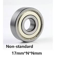 Us 1 95 15 Off Non Standard Deep Groove Ball Bearing Inner Diameter 17mm Outer Diameter 23 26 28 30 31 32 35 40 42 44 47 52 62 52 Chrome Steel In
