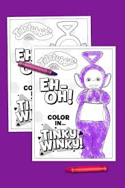 Teletubbies Coloring Page Tinky Winky Coloring Pages Teletubbies Coloring Pages To Print