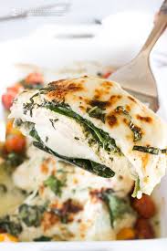 Low Carb Pesto Caprese Chicken Casserole 6 Caprese Chicken Recipes Chicken Soup Recipes