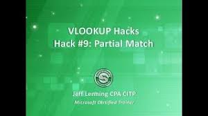 When you've committed to achieving your financial goals, the last thing you want is extra spending to derail you. Vlookup Hack 9 Partial Match Excel University