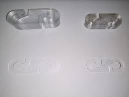 We were recently contacted by a good friend, who also happens to be an RN  in our local hospital. She asked if we'd be able to produce some of these  mask clips,