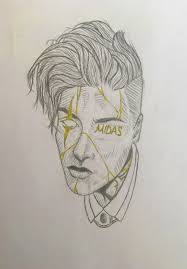 Midas and jules (fortnite drawing) this is a drawing i did recently, it's all done only using a mechanical pencil. I Redesigned A Cool Tattoo Drawing Into Midas He S My Fav Character On Fortnite Fortnitebr