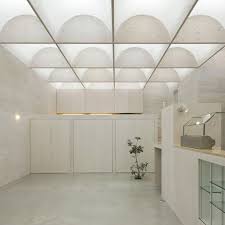 Daylight House By Takeshi Hosaka Natural Light Diffuses Into This House In Yokohama Japan Through A Grid Of Ceiling Design Roof Light Interior Architecture