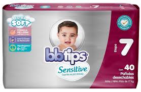 BBTIPS PAÑAL SENSITIVE 40 UNID.