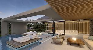 Contemporary Ranch Style House With Strong Timber And Stone Features Idesignarch Interior Design Architecture Interior Decorating Emagazine
