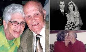 Husband, 100, dies 28 HOURS after his wife of 73 years
