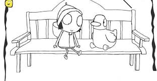 Sarah And Duck Coloring Pages Coloring Pages Sarah Duck Duck