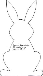 Just fancy it by voting! Bunny Banner Tutorial Super Cute And Super Simple Easter Wood Crafts Easter Bunny Template Easter Diy