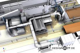 Rohgaskanale Altos Hornos De Mexico S A Ahmsa Werkstattplanung Stahlwerk 3d Scanner