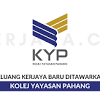 Berikut senarai jawatan kosong terkini yang ditawarkan oleh kolej yayasan melaka (kym) bagi sesi tahun 2020 1