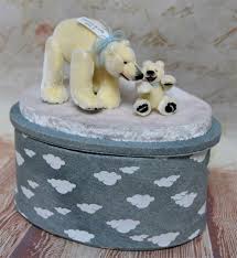 Artist Miniature Bear April Whitcomb Gustafson Polar Bear with ...