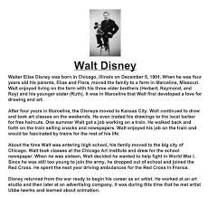 Walt Disney Biography Assignment Amped Up Learning Walt Disney Biography Essay Writing Skills Walt Disney
