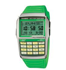 It is one of the first digital watches created in the 1980s that allows the user to store. Casio Illuminator Multi Lingual Data Bank Off 50