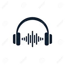 Headphones And Sound Waves On White Background Flat Vector Headphones Design Illustration Affiliate White Back Diy Canvas Wall Art Art Logo Diy Canvas