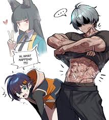 W..WHAT HAPPêNP > fà i1 » A  hoshimi miyabi :: wise (zenless zone zero)  :: Hoshimi Miyabi :: Belle (ZZZ) :: Wise (Zenless Zone Zero) :: zenless  zone zero :: art