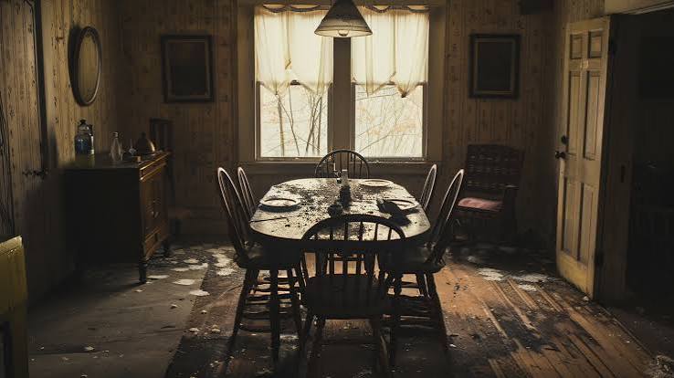 Abandoned, Dining, Room | Download at StockCake