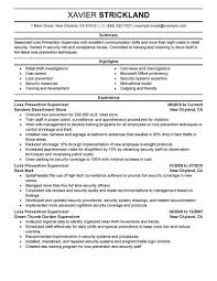 Best Loss Prevention Supervisor Resume Examples Livecareer