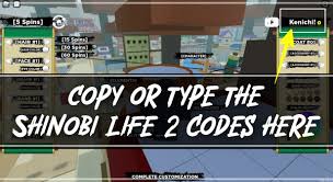 Shinobi life 2 private server codes for leaf village (ember village). Shinobi Life Codes 1