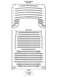 Tower Theater Seating Chart Seat Numbers Www