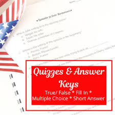 With the transition to new educational standards, the. Liberty S Kids Quizzes Tests And Reflection Questions Episodes 1 10