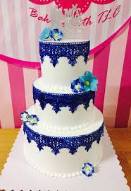 Photography by diane parsons photography. 3tier Royal Blue Themed Baker Momma Cakes Pastries Facebook