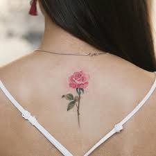 This outlined and simple design is great for the small tattoo collectors. Galeria Malego Tatuazu Mega Modne Sliczne Wzory Dla Dziewczyn Pink Rose Tattoos Tattoos Small Rose Tattoo