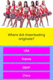 Tylenol and advil are both used for pain relief but is one more effective than the other or has less of a risk of si. Where Did Modern Cheerleading Originate Trivia Answers Quizzclub