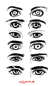 Deviantart is the world's largest online social community for artists and art enthusiasts, allowing people to connect through the creation and sharing of art. Eye Reference References Practice By Leafyakiko Eyes Anime Manga Realistic Mix Hybrid Eye Drawing Manga Eyes Anime Eyes