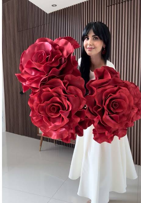 Tutorial de Rosas Gigantes para Decoración Creativa