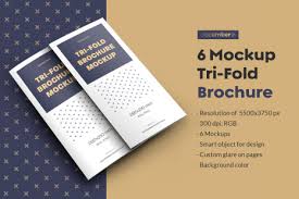 It includes 4 psd files, all are easily editable in a new and exclusively designed set of a4 trifold brochure mockups is available here. 7 Mockups Leafleat Dl Trifold Brochure In Stationery Mockups On Yellow Images Creative Store