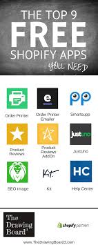 The Top 9 Free Shopify Apps You Need Shopify Apps Shopify Business Shopify Website