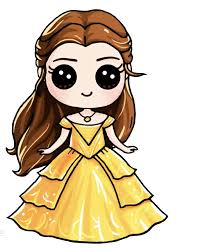 Ik ben altijd redelijk gecharmeerd geweest van poppetjes zoals bij. Prinsesas Kawaii Kawaii Zeichnungen Susses Madchen Zeichnung Kawaii Disney