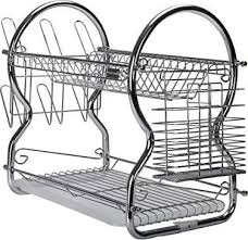 Medium size dish drying rack and drain board with lid cover, tomorotec 16 x 12.2 x 10.6 nursing bottle holder, kitchen plate cup dish drying rack tray cutlery dish drainer. Royalford 2 Layer Dish Rack Rf1150dr Buy Best Price In Uae Dubai Abu Dhabi Sharjah