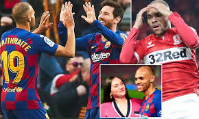 The problem with suarez was that he had lost that pace and pressing ability. Martin Braithwaite Struggled At Middlesbrough But Is Now Playing Alongside Lionel Messi At Barcelona Daily Mail Online