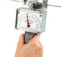 Tensitron ACM-300 Mechanical Aircraft Cable Tension Meter, 40-300 lbs,  Cable Selection 3/32", 1/8", 3/16", 1/4"
