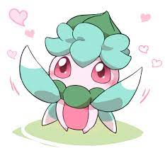 Pink is my favorite color! Fomantis Want A Hug Pokemon Sun And Moon Know Your Meme